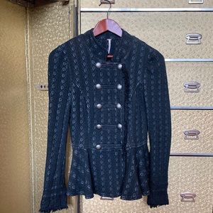 Free People Steampunk Pirate Festival Jacket